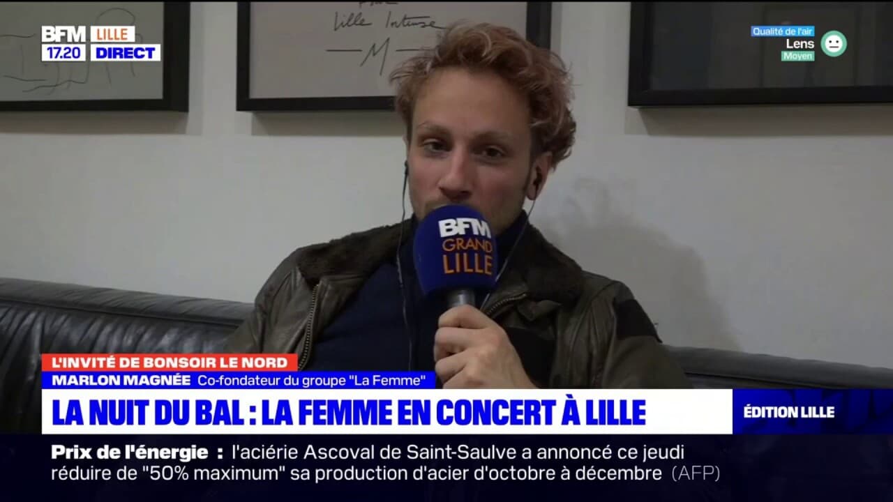 Marlon Magnée, co-fondateur du groupe La Femme, explique pourquoi leur ...