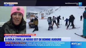 Isola 2000: "une belle couche de neige" et 27 pistes de ski ouvertes
