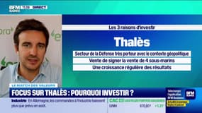 Le match des valeurs : Focus sur Thalès et Guillemot Corporation - 07/10