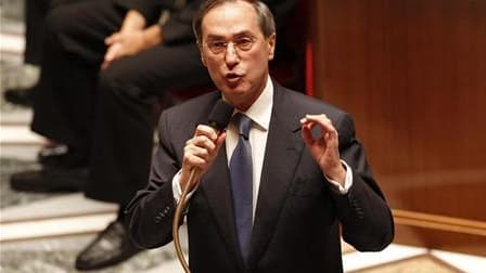 Le ministre de l'Intérieur Claude Guéant a réaffirmé mercredi qu'il n'y avait eu en "aucune façon" d'écoutes téléphoniques de journalistes du Monde enquêtant sur l'affaire Liliane Bettencourt. /Photo prise le 7 septembre 2011/REUTERS/Benoît Tessier