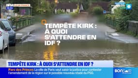 Tempête Kirk: à quoi s'attendre en Île-de-France?