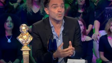 Yann Moix dans "Les Terriens du samedi", le 29 septembre 2018