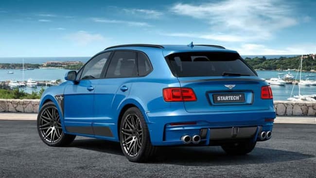Un Bentley Bentayga préparé par Startech. Un Bentley Bentayga préparé par Startech.
