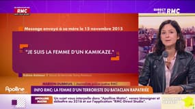 Kahina El H., veuve du terroriste du Bataclan Samy Amimour, a été rapatriée en France