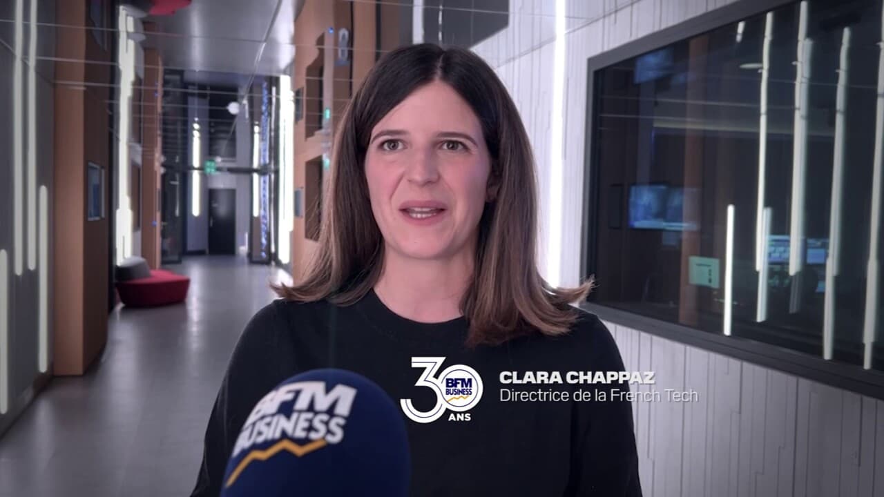 BFM Business a 30 ans Clara Chappaz, directrice de la French Tech