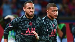 Neymar et Kylian Mbappé