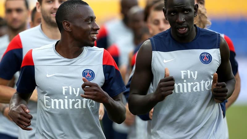 Blaise Matuidi et Mamadou Sakho, deux internationaux français du PSG