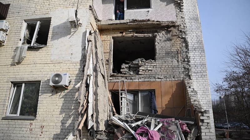 Des attaques aériennes russes ont visé Belgorod samedi 23 mars. 