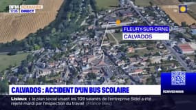 Calvados: deux personnes légèrement blessées dans un accident entre une voiture et un car scolaire