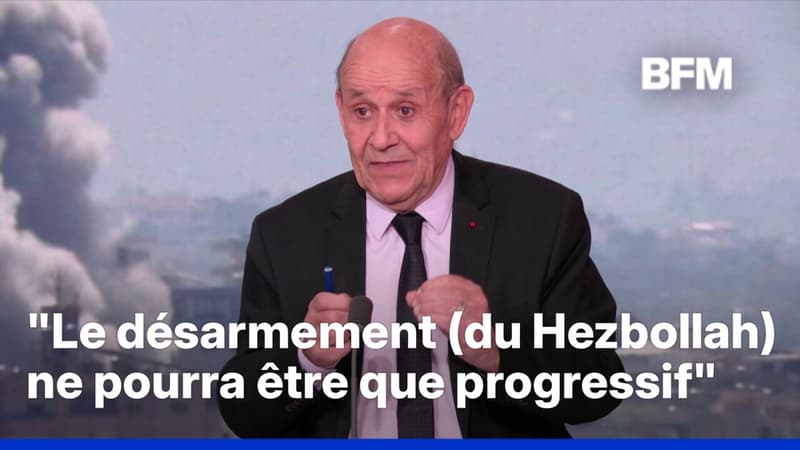 Trêve entre Israël et le Liban: la réaction de Jean-Yves Le Drian sur les négociations en cours
