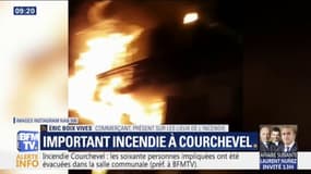 Incendie à Courchevel: "Les gens ont sauté par les balcons", réagit un commerçant témoin de la scène
