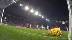 Geronimo Rulli lors du match Rennes-OM, le 11 janvier 2025