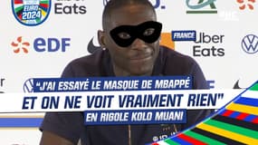 Équipe de France : "J’ai essayé le masque de Mbappé et on ne voit vraiment rien", en rigole Kolo Muani