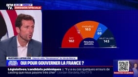 Mathieu Lefebvre (Renaissance) : "Les Français n’ont pas élu d’Assemblée nationale pour mettre en œuvre le programme du Nouveau Front populaire."