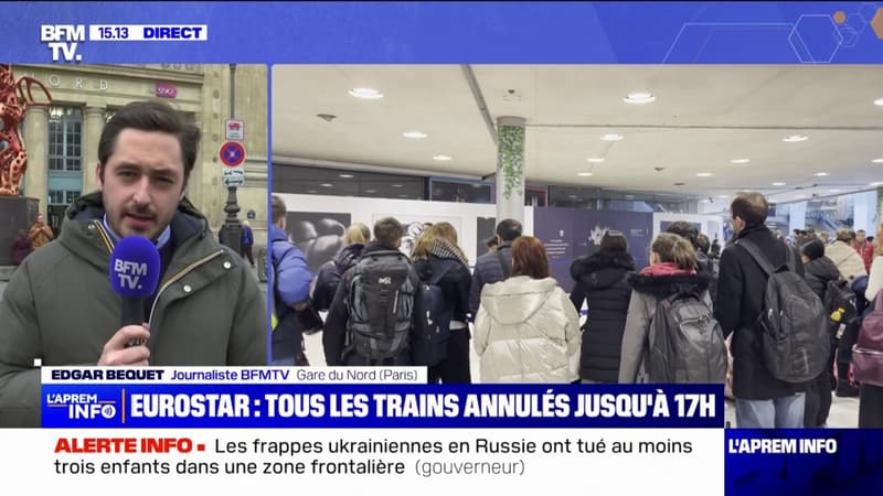Paris: tous les trains à destination de Londres annulés ce samedi à la Gare du Nord