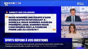 Aides-soignantes à domicile, sommes-nous concernées par la fameuse prime liée au Covid-19? BFMTV répond à vos questions