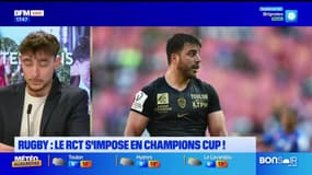 Tous terrains du lundi 9 décembre - Rugby : le RCT s’impose en Champions Cup !