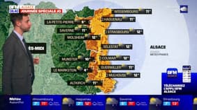 Météo Alsace: des nuages et des averses ce mardi, jusqu'à 12°C à Strasbourg et à Colmar