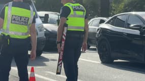 Les "stop-sticks" désormais utilisés par la police municipale de Nice pour lutter contre les refus d'obtempérer.