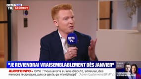 Adrien Quatennens à propos de la plainte de Gérald Darmanin: "Je m'étonne que le ministre de l'Intérieur n'ait pas mieux à faire que porter plainte contre moi"