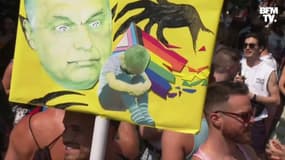 À Budapest, les images d'une marche des fiertés contre la loi anti-LGBT de Viktor Orban