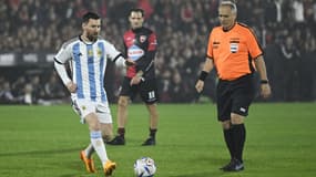 Lionel Messi lors du jubilé de Maxi Rodriguez, le 24 juin 2023