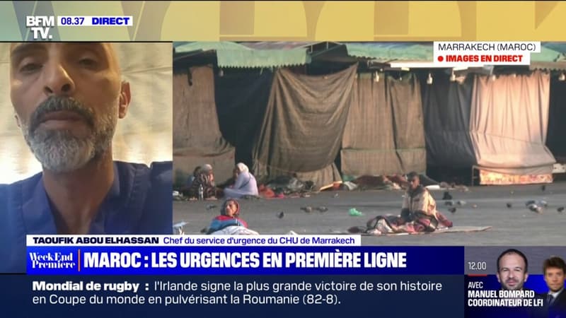 Séisme au Maroc: ce chef du service des urgences de Marrakech affirme avoir pris en charge des centaines de patients en 24h
