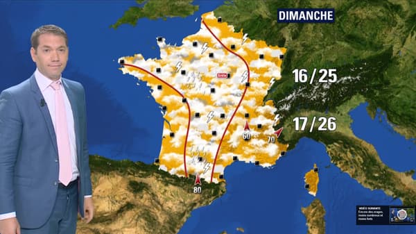 Météo du dimanche 10 juin 2018