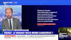 Le variant Delta est-il "moins mortel" comme l'affirme Didier Raoult ?