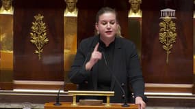 Mathilde Panot à l'Assemblée nationale ce mardi 14 janvier.