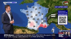 Un ciel couvert dans le nord du pays et des températures toujours en dessous des normales de saison ce mercredi 