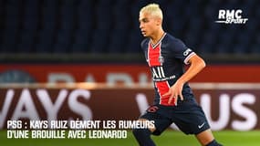 PSG : Kays Ruiz dément les rumeurs d’une brouille avec Leonardo