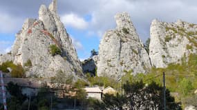 Le hameau de la Rochette à Saint-Julien-en-Beauchêne