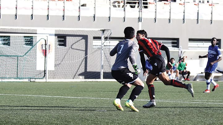 Youssef Abdelli a marqué un but splendide avec les U19 niçois