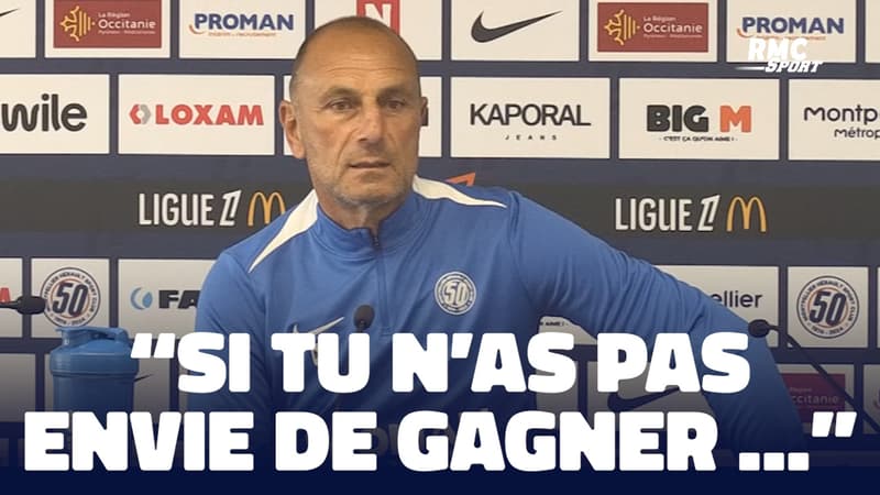 Montpellier : "Si tu n'as pas envie de gagner, tu restes à la maison" peste Der Zakarian