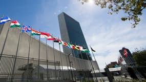 Le siège de l'ONU, à New York.