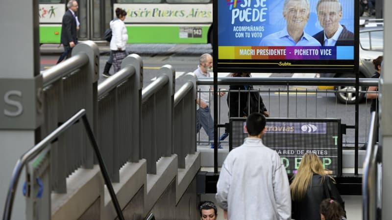 Entrée du métro à Buenos Aires (photo d'illustration)