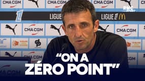 OM 5-2 Paris FC : "Le constat est simple, on a zéro point..." regrette Gilli