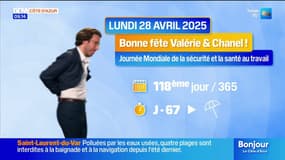 La météo de Colas du lundi 28 avril ! avec de l'espéranto et vos balades en vidéos