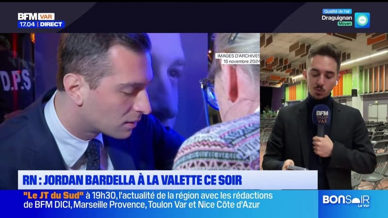 La Valette-du-Var: Jordan Bardella attendu ce soir