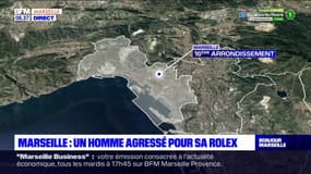  Marseille: un homme agressé pour sa rolex dans le 16e arrondissement
