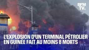 L'explosion d'un terminal pétrolier en Guinée a fait au moins 8 morts et 84 blessés 