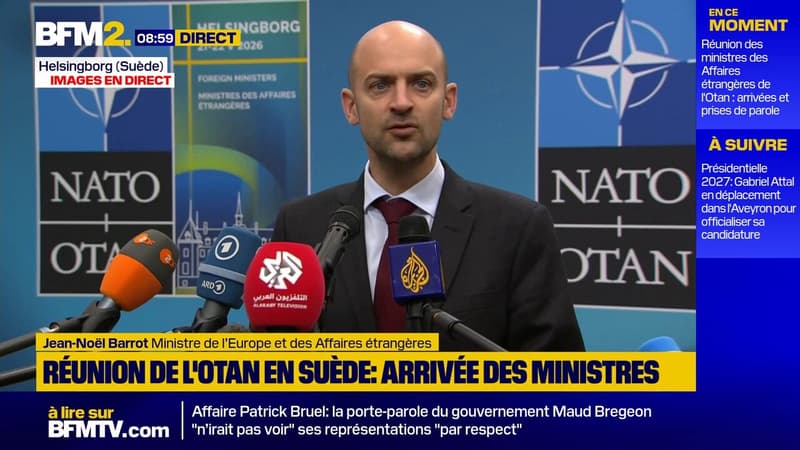 "Déraisonnable et inconséquent": la réponse de Jean-Noël Barrot aux responsables politiques qui veulent un retrait de la France de l'Otan