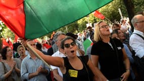 Une manifestation de soutien aux Palestiniens, le 16 juillet 2014 à Paris.