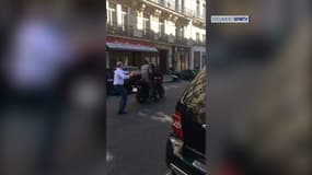 Le braquage a eu lieu au 9 rue Marbeuf à Paris.