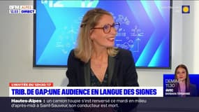 Gap: une audience correctionnelle traduite en langue des signes