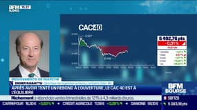 Didier Rabattu (Lombard Odier IM) : Après avoir tenté un rebond à l'ouverture, le CAC40 est à l'équilibre - 16/07