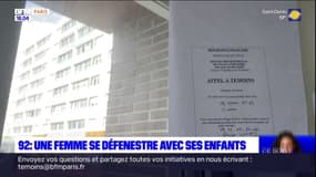 Hauts-de-Seine: une femme se défenestre avec ses enfants