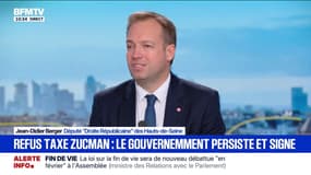 Budget: "À force de jouer avec le feu, il peut y avoir un énorme retour de flamme pour le Parti socialiste", estime Jean-Didier Berger (LR)