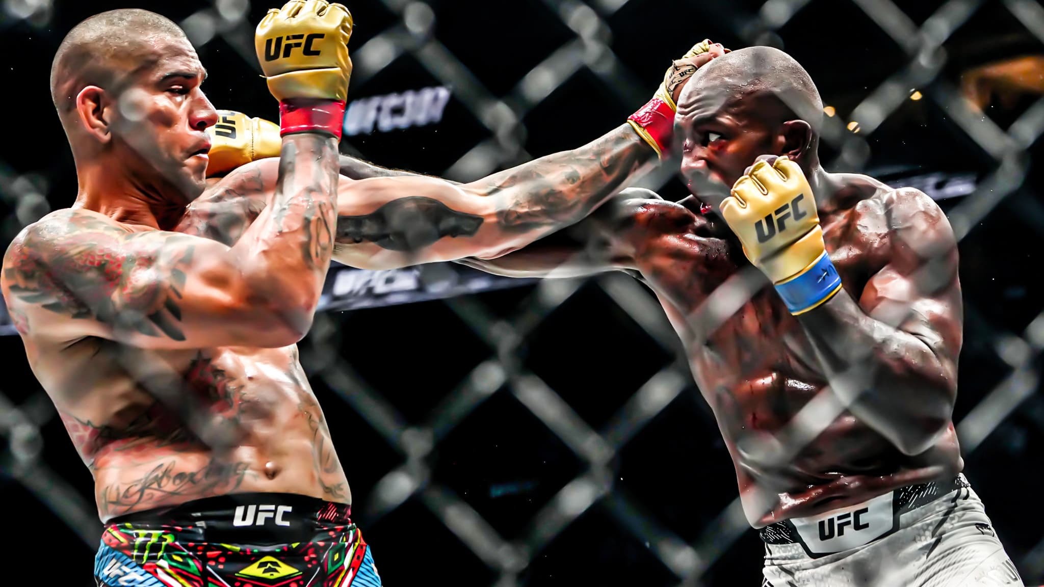Alex Pereira et Khalil Rountree Jr. ont livré un combat épique lors de l'UFC 307, en octobre 2024. 